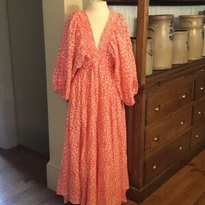 NWOT LA BOHEME Girls Essie V Neck Maxi Dress
